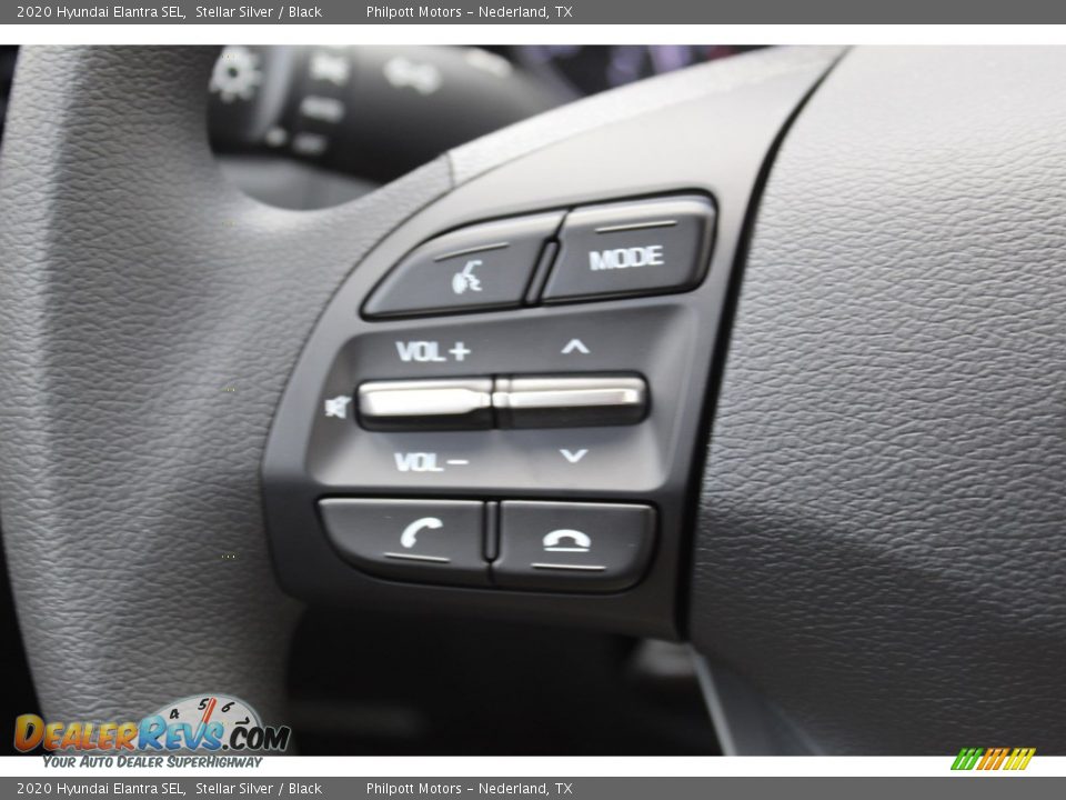 2020 Hyundai Elantra SEL Stellar Silver / Black Photo #11