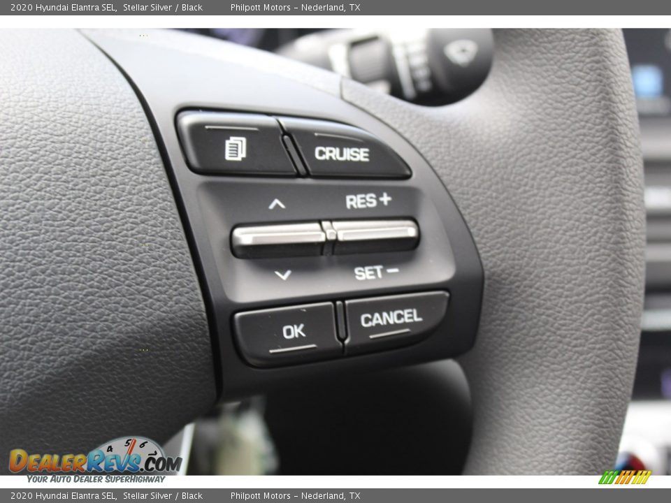 2020 Hyundai Elantra SEL Stellar Silver / Black Photo #12