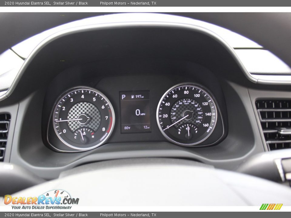 2020 Hyundai Elantra SEL Stellar Silver / Black Photo #13