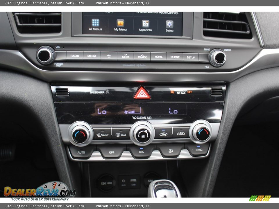 2020 Hyundai Elantra SEL Stellar Silver / Black Photo #16