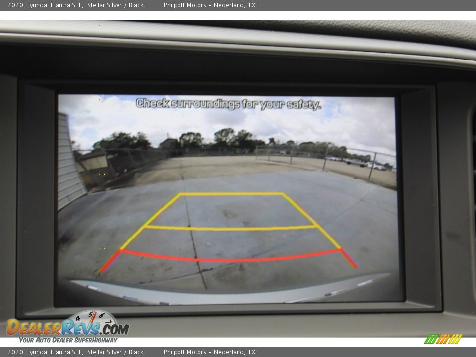 2020 Hyundai Elantra SEL Stellar Silver / Black Photo #17
