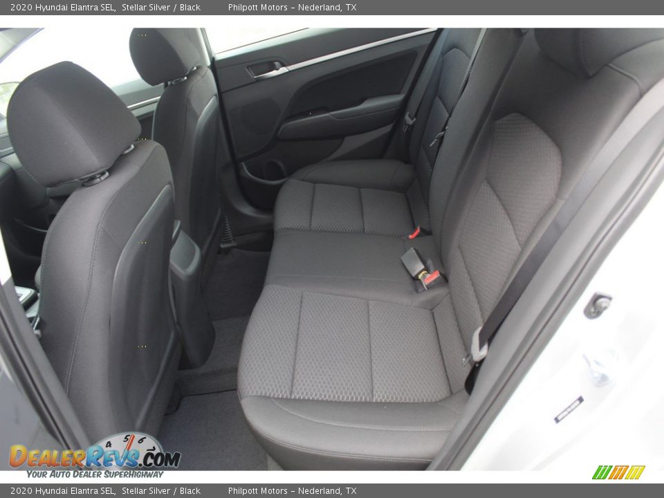 2020 Hyundai Elantra SEL Stellar Silver / Black Photo #19