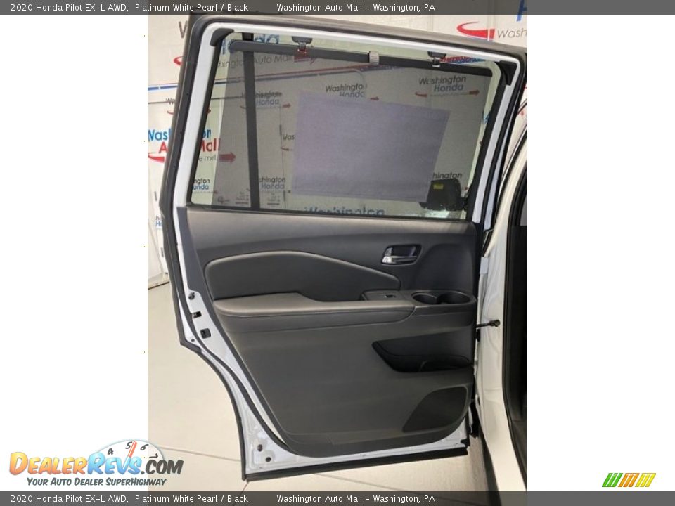2020 Honda Pilot EX-L AWD Platinum White Pearl / Black Photo #16
