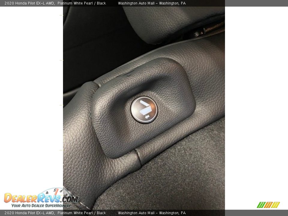 2020 Honda Pilot EX-L AWD Platinum White Pearl / Black Photo #21