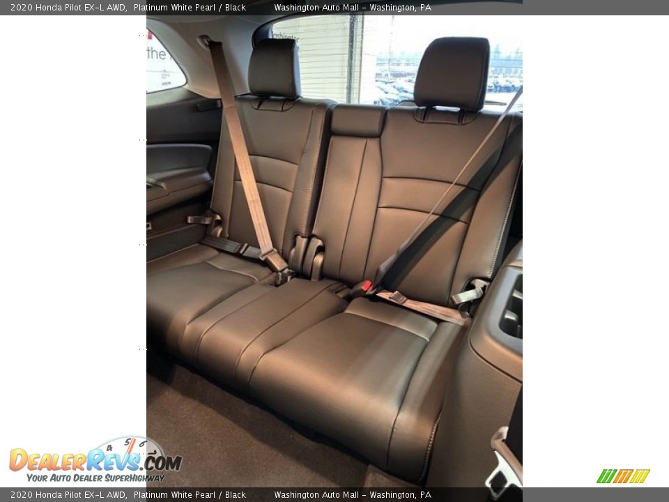 2020 Honda Pilot EX-L AWD Platinum White Pearl / Black Photo #22