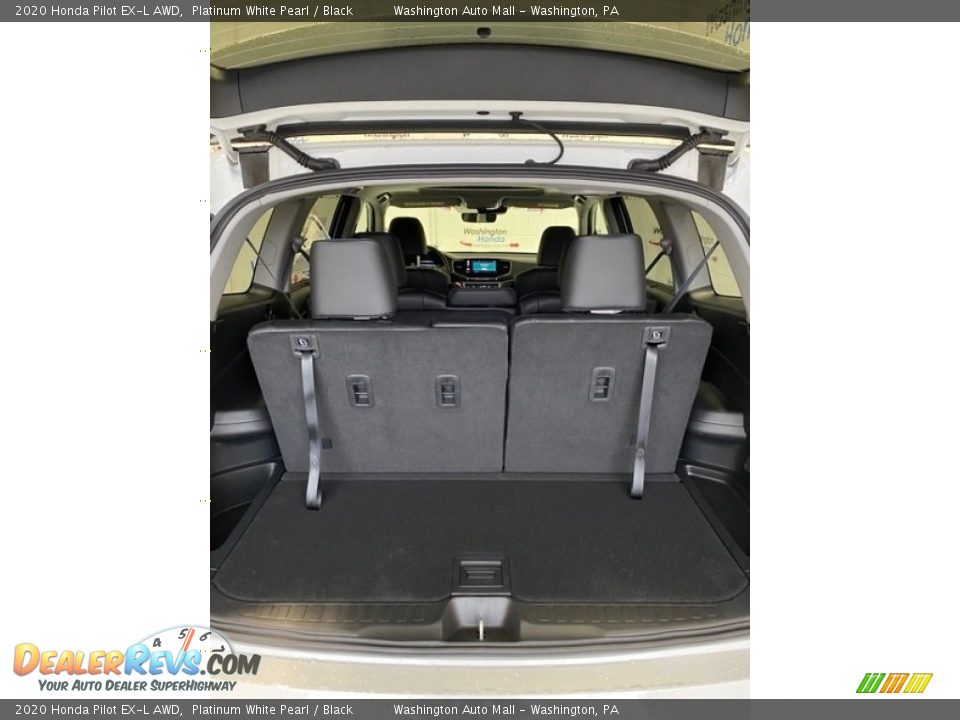 2020 Honda Pilot EX-L AWD Platinum White Pearl / Black Photo #25