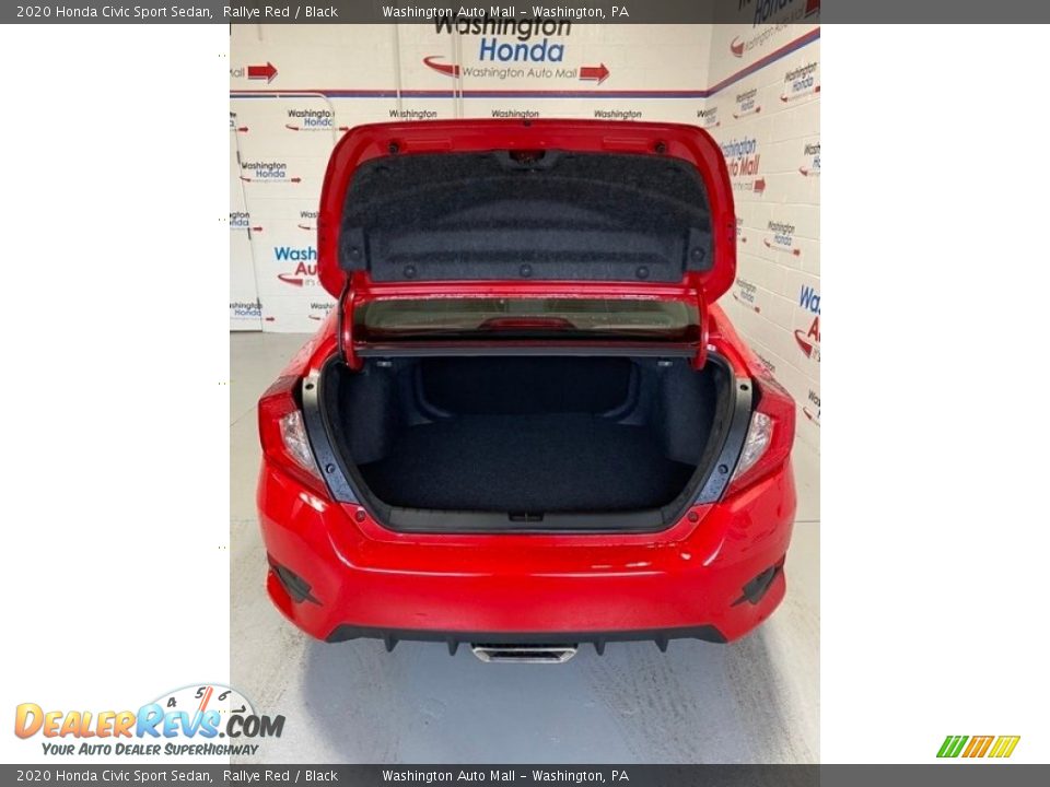 2020 Honda Civic Sport Sedan Rallye Red / Black Photo #20