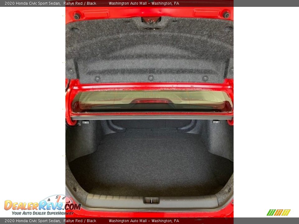 2020 Honda Civic Sport Sedan Rallye Red / Black Photo #21