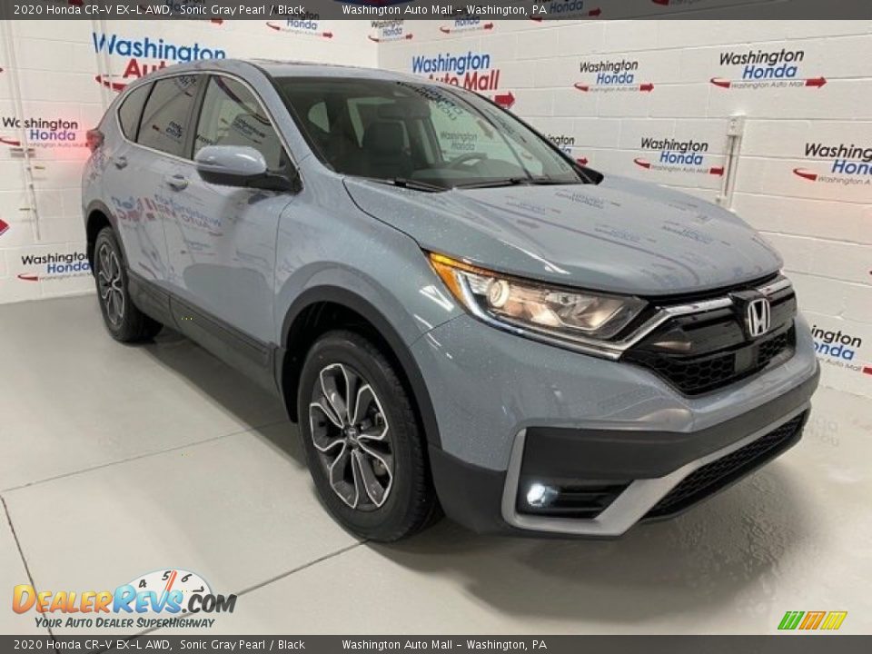 2020 Honda CR-V EX-L AWD Sonic Gray Pearl / Black Photo #2