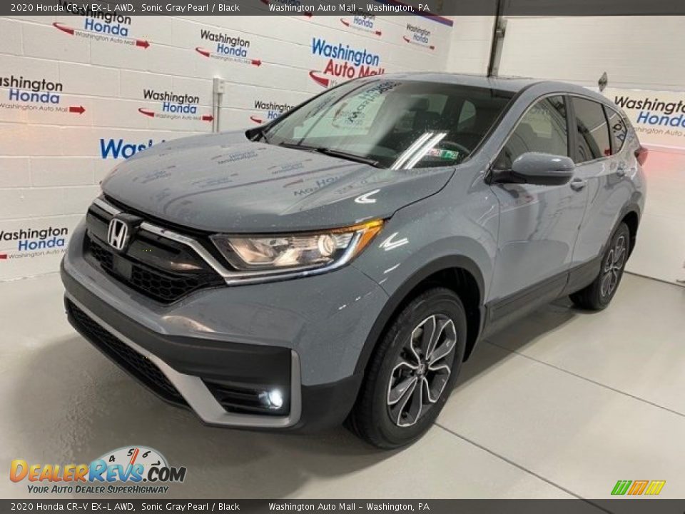 2020 Honda CR-V EX-L AWD Sonic Gray Pearl / Black Photo #4