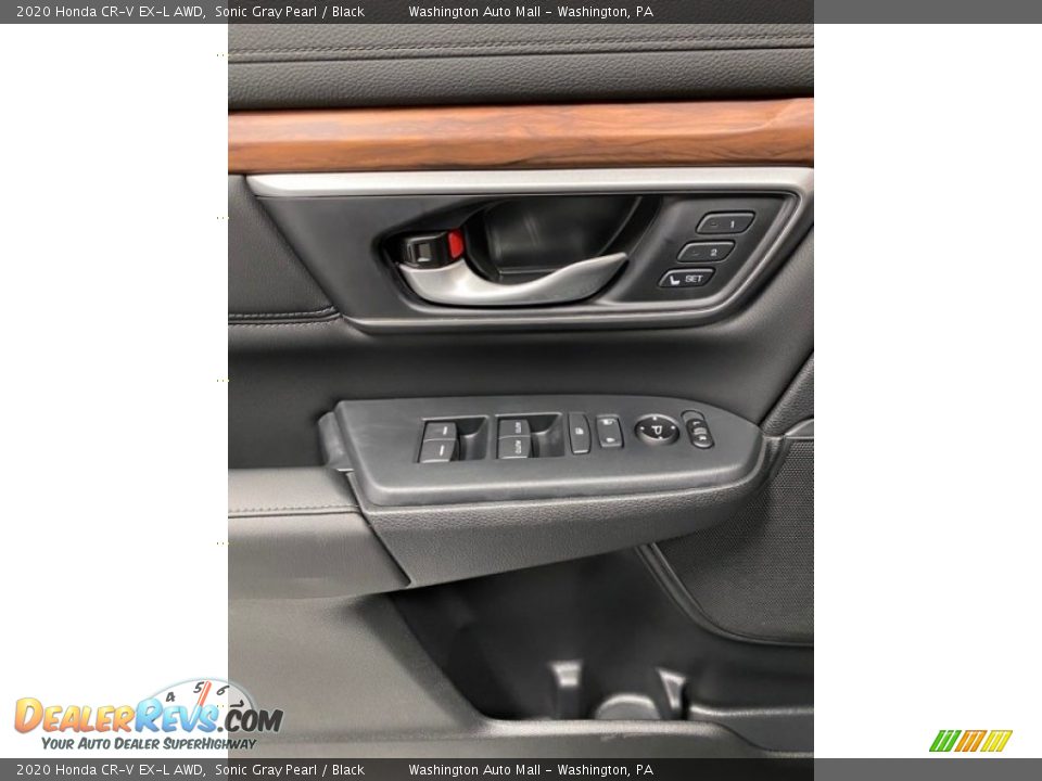 2020 Honda CR-V EX-L AWD Sonic Gray Pearl / Black Photo #11