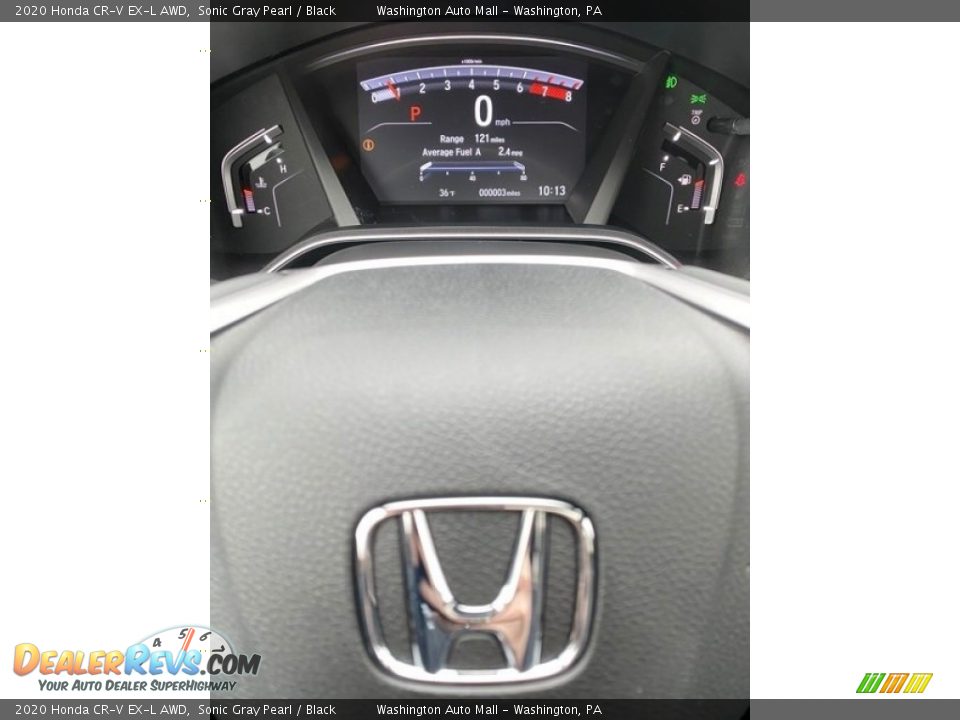 2020 Honda CR-V EX-L AWD Sonic Gray Pearl / Black Photo #27