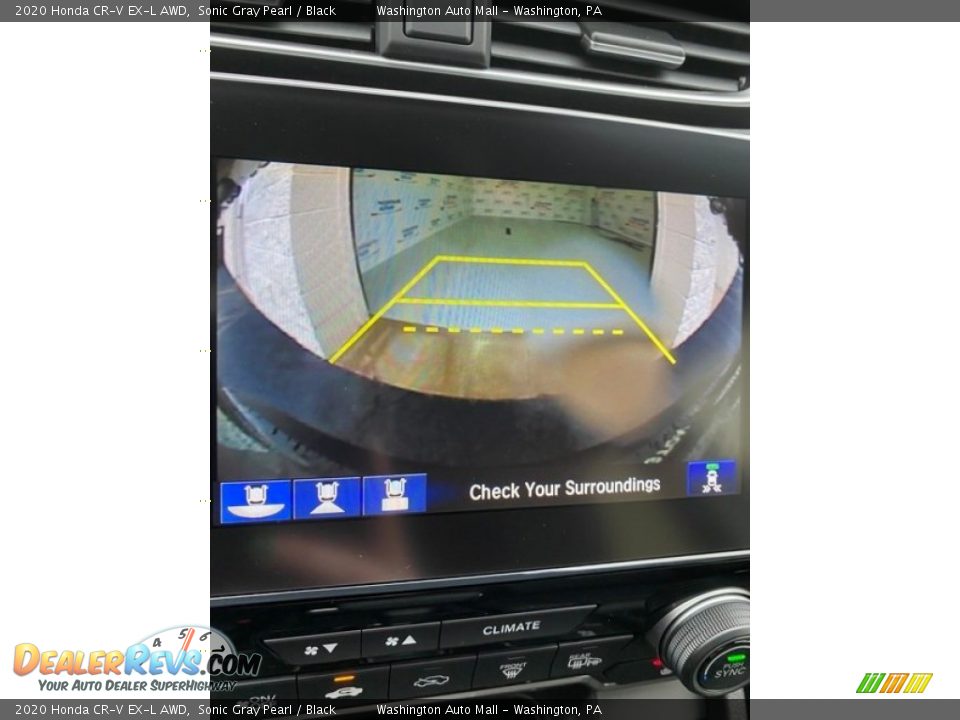 2020 Honda CR-V EX-L AWD Sonic Gray Pearl / Black Photo #29