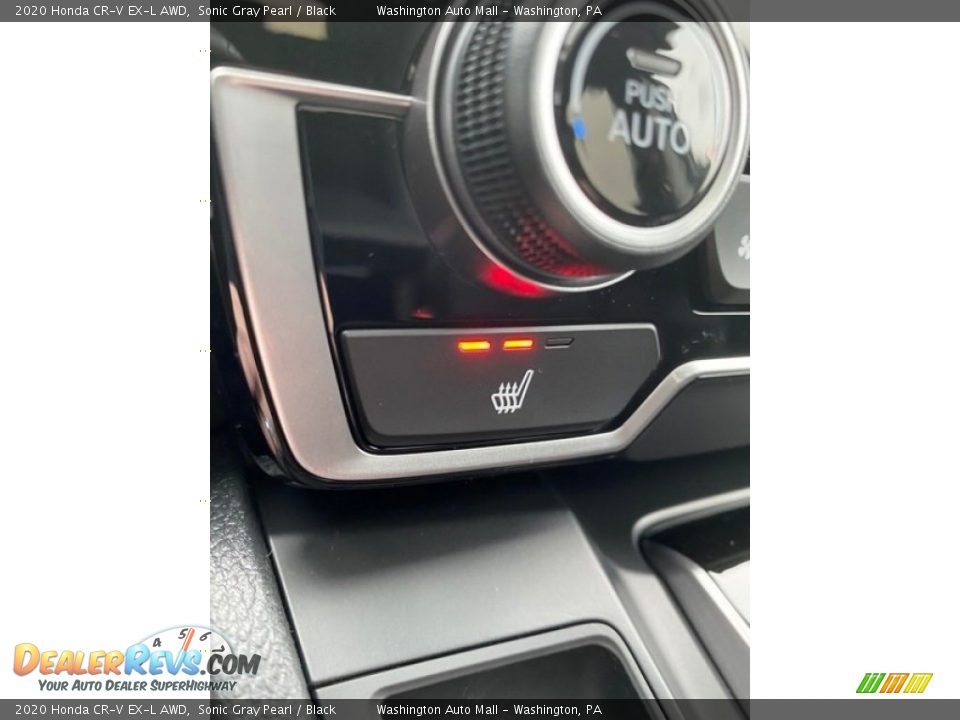 2020 Honda CR-V EX-L AWD Sonic Gray Pearl / Black Photo #33