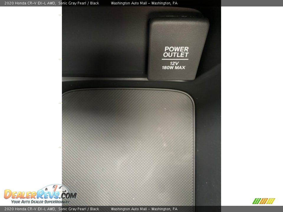 2020 Honda CR-V EX-L AWD Sonic Gray Pearl / Black Photo #35