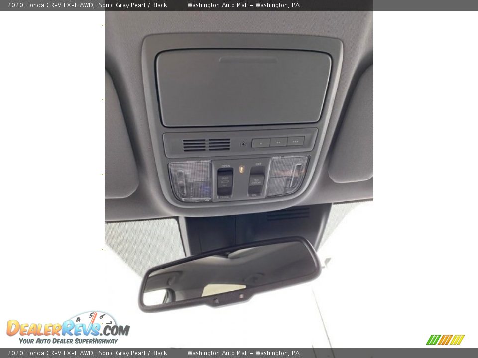2020 Honda CR-V EX-L AWD Sonic Gray Pearl / Black Photo #36