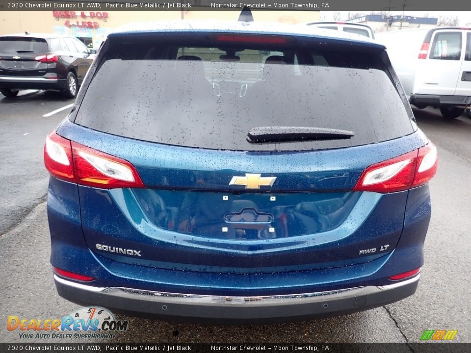 2020 Chevrolet Equinox LT AWD Pacific Blue Metallic / Jet Black Photo #4