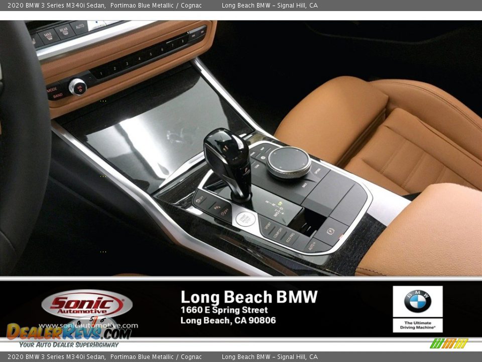 2020 BMW 3 Series M340i Sedan Portimao Blue Metallic / Cognac Photo #6