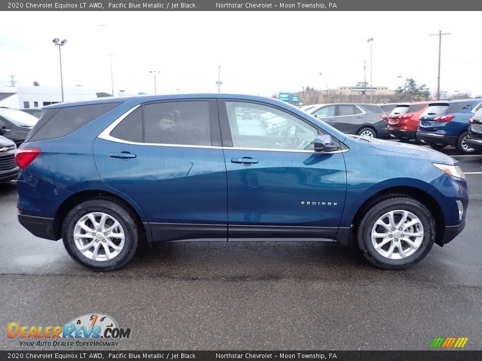 2020 Chevrolet Equinox LT AWD Pacific Blue Metallic / Jet Black Photo #6