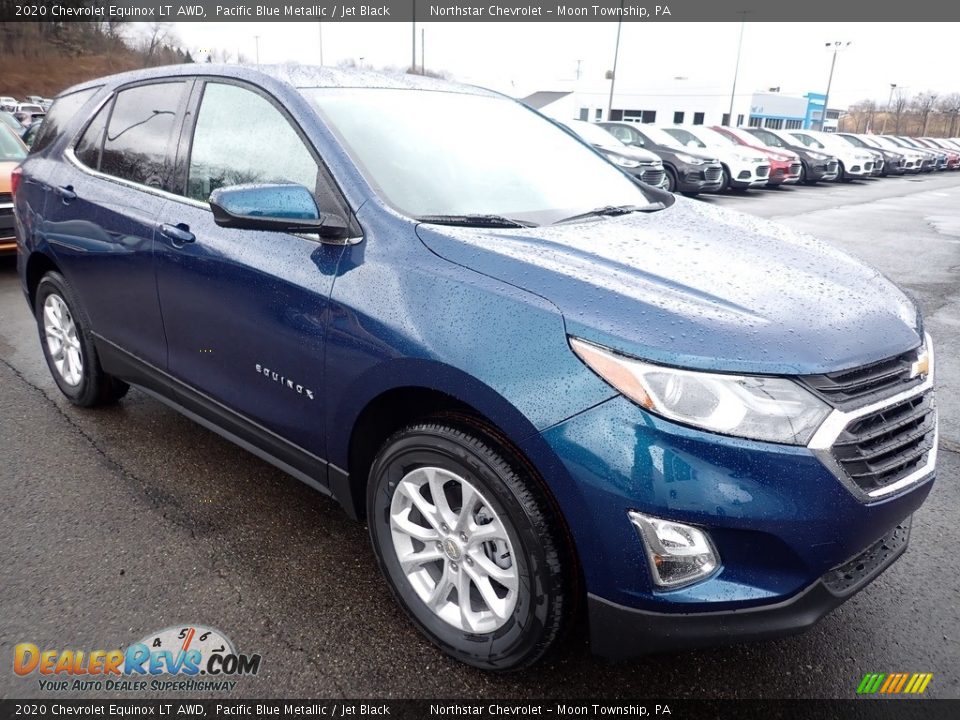 2020 Chevrolet Equinox LT AWD Pacific Blue Metallic / Jet Black Photo #7