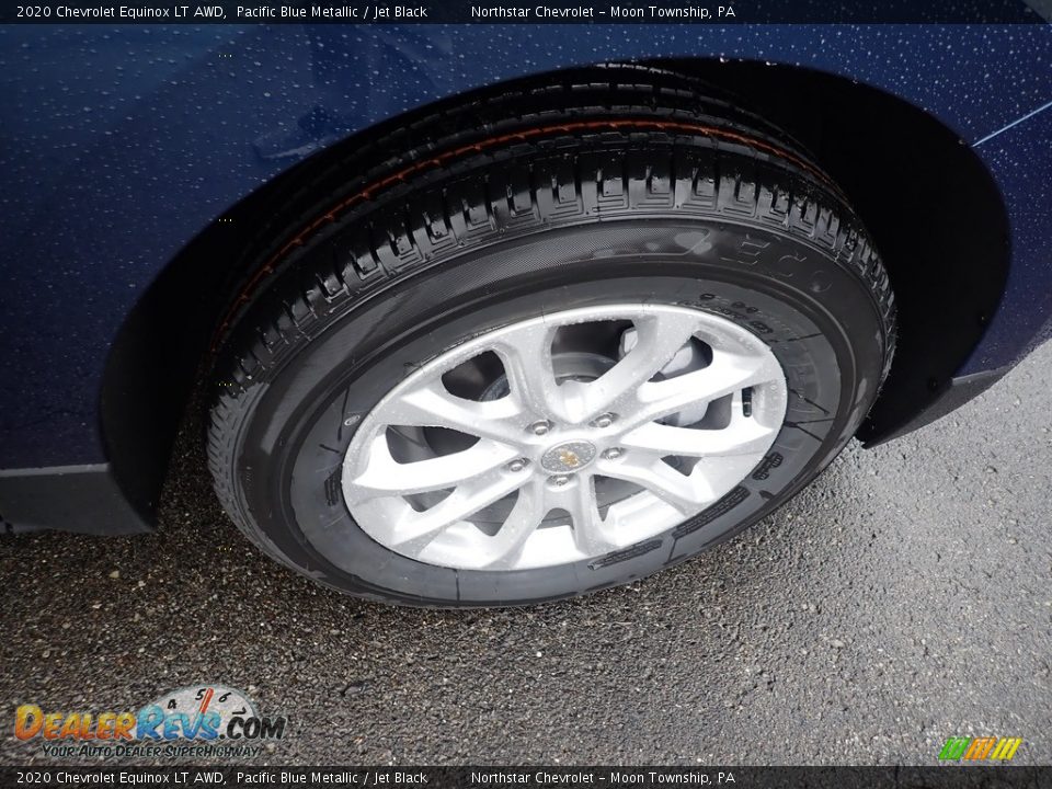 2020 Chevrolet Equinox LT AWD Pacific Blue Metallic / Jet Black Photo #9