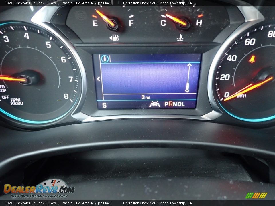 2020 Chevrolet Equinox LT AWD Pacific Blue Metallic / Jet Black Photo #20