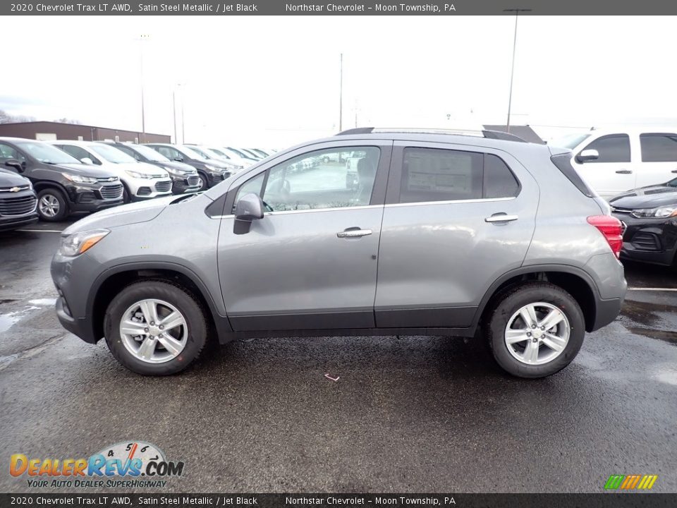 2020 Chevrolet Trax LT AWD Satin Steel Metallic / Jet Black Photo #2