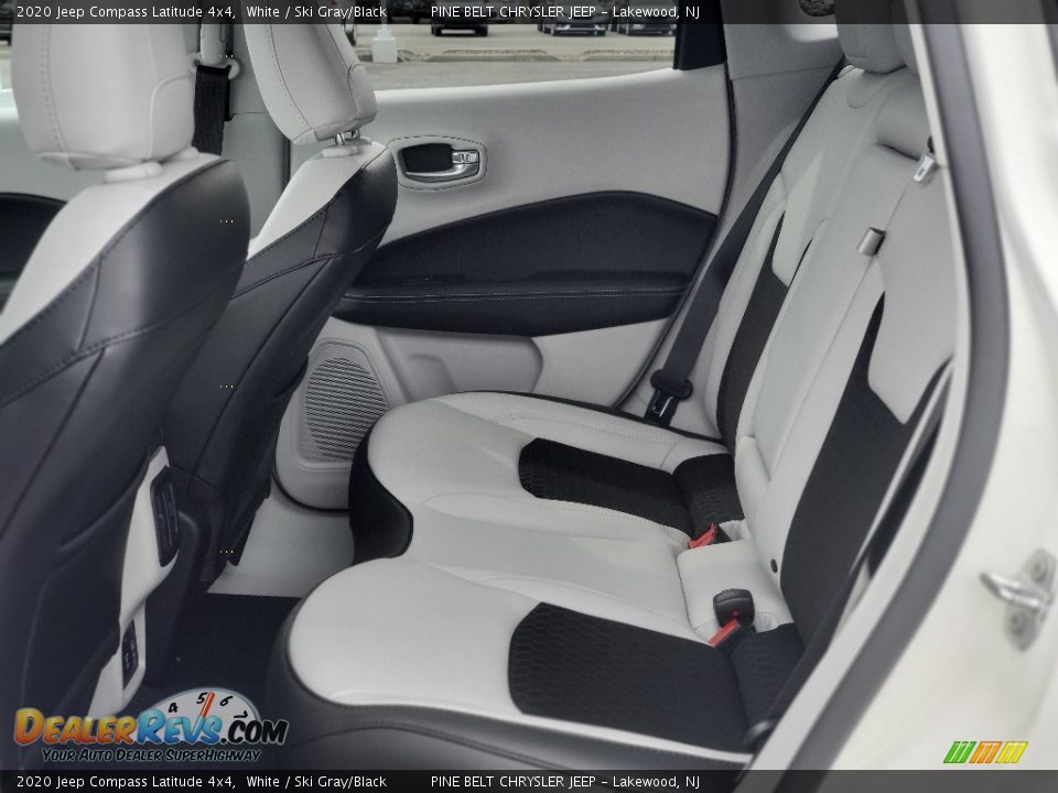 Rear Seat of 2020 Jeep Compass Latitude 4x4 Photo #9