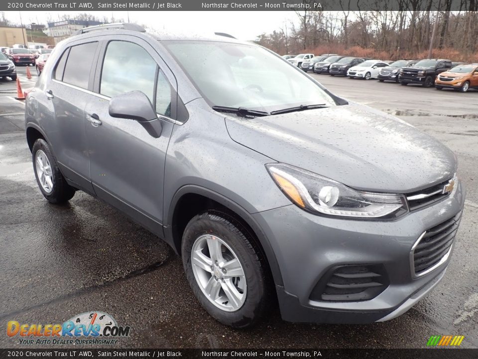 2020 Chevrolet Trax LT AWD Satin Steel Metallic / Jet Black Photo #7