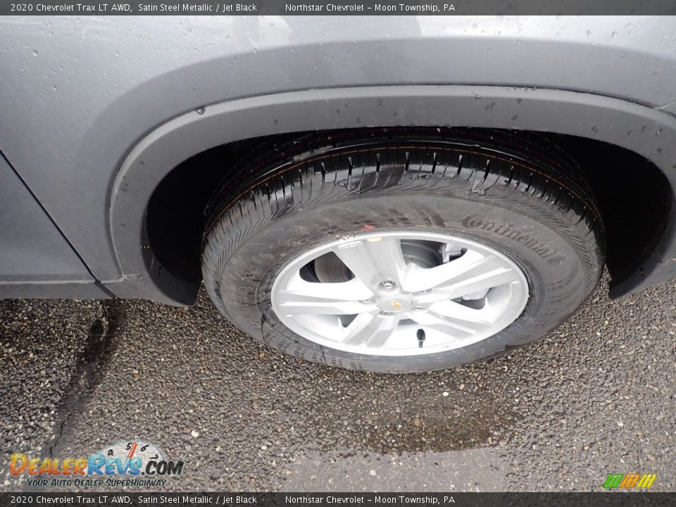 2020 Chevrolet Trax LT AWD Satin Steel Metallic / Jet Black Photo #9