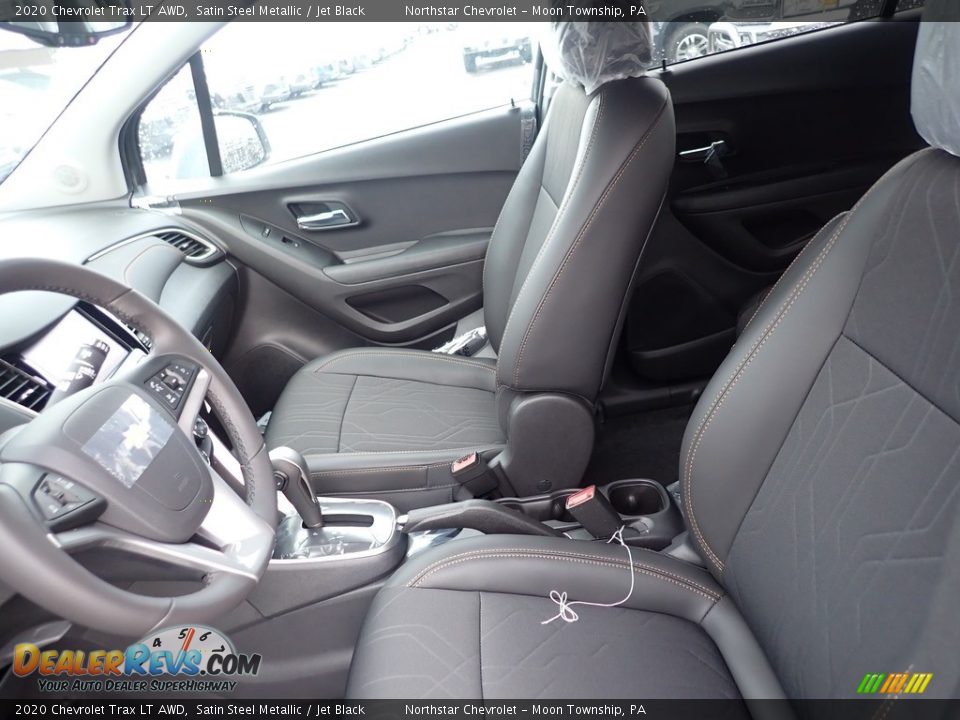 2020 Chevrolet Trax LT AWD Satin Steel Metallic / Jet Black Photo #14