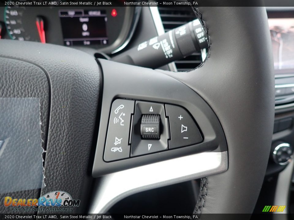 2020 Chevrolet Trax LT AWD Satin Steel Metallic / Jet Black Photo #19