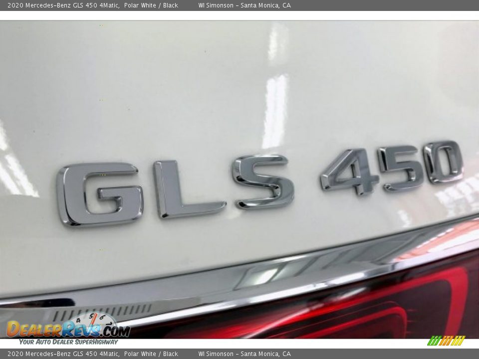 2020 Mercedes-Benz GLS 450 4Matic Polar White / Black Photo #27