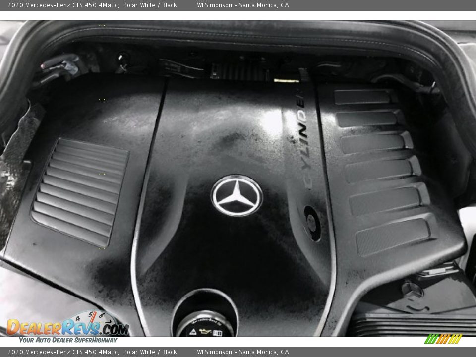2020 Mercedes-Benz GLS 450 4Matic Polar White / Black Photo #31