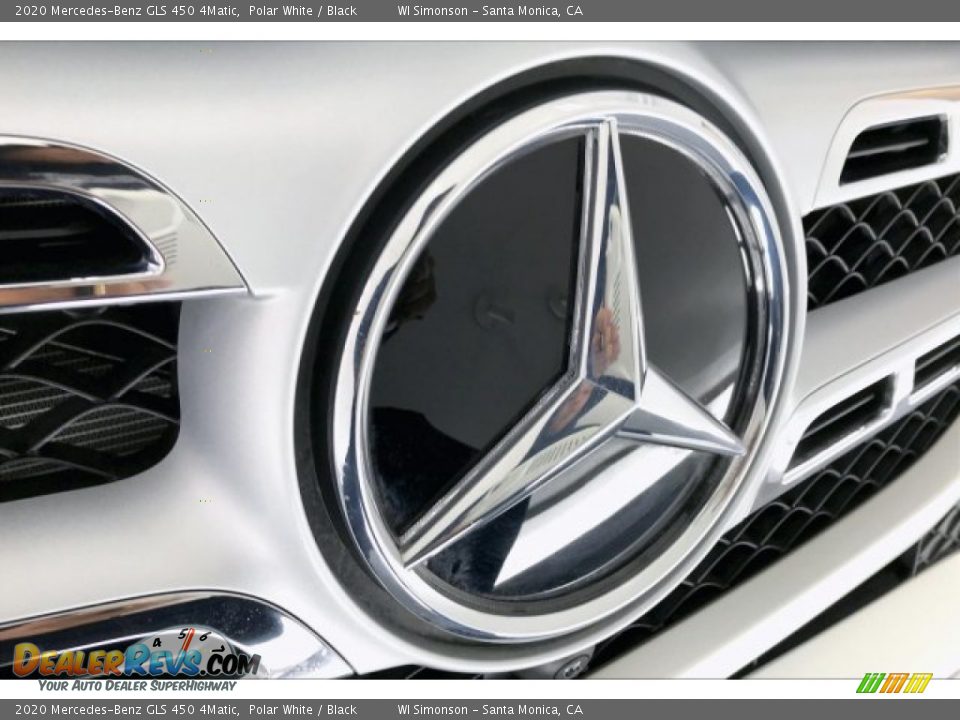 2020 Mercedes-Benz GLS 450 4Matic Polar White / Black Photo #33