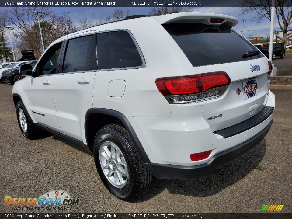 2020 Jeep Grand Cherokee Laredo E 4x4 Bright White / Black Photo #6
