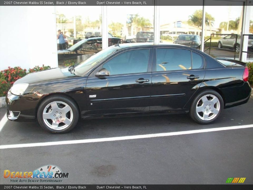 2007 Chevrolet Malibu SS Sedan Black / Ebony Black Photo #2