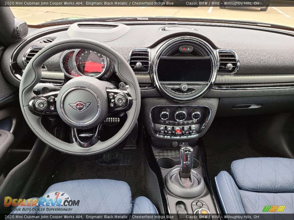Chesterfield Indigo Blue Interior - 2020 Mini Clubman John Cooper Works All4 Photo #6