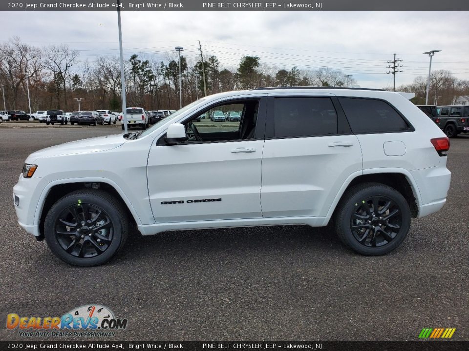 2020 Jeep Grand Cherokee Altitude 4x4 Bright White / Black Photo #4