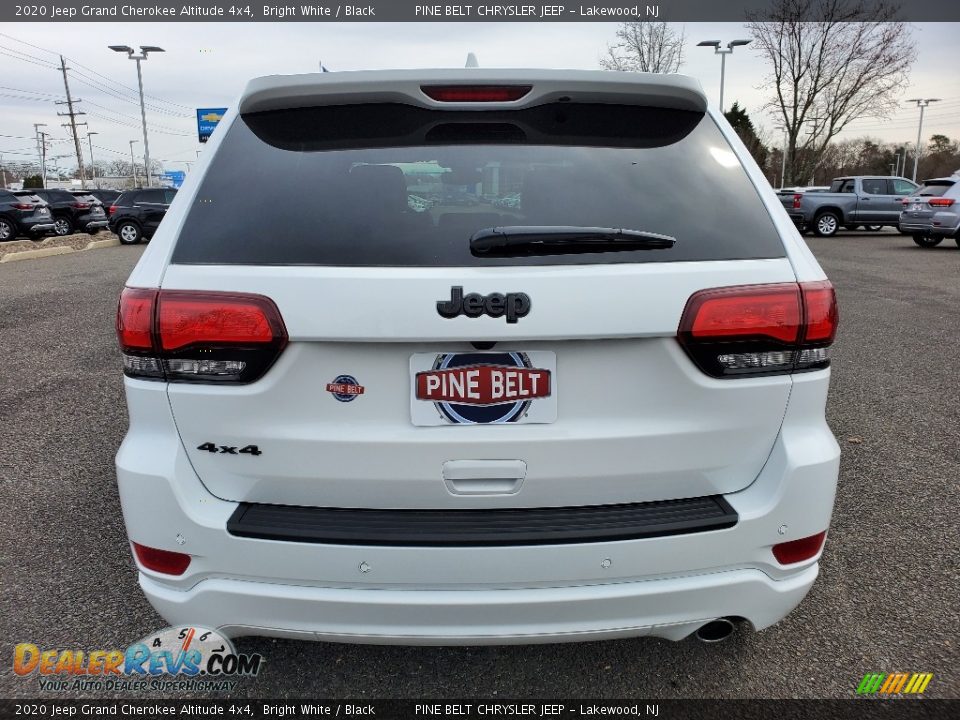 2020 Jeep Grand Cherokee Altitude 4x4 Bright White / Black Photo #7
