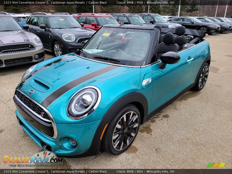 Caribbean Aqua Metallic 2020 Mini Convertible Cooper S Photo #4