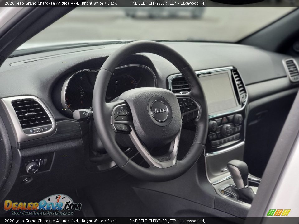 2020 Jeep Grand Cherokee Altitude 4x4 Bright White / Black Photo #10