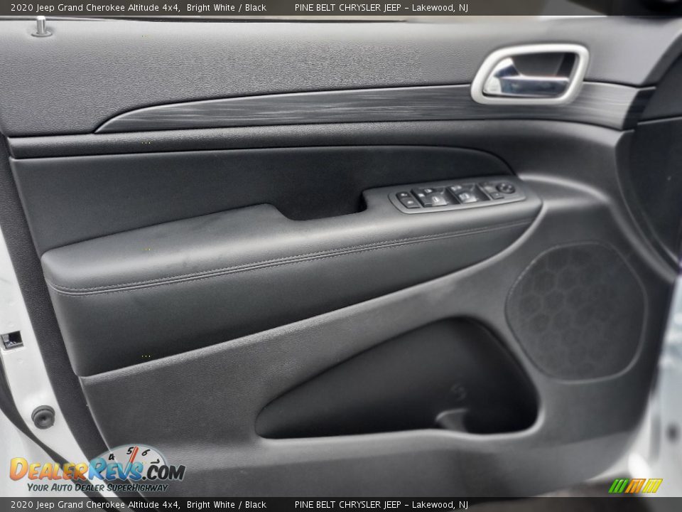 2020 Jeep Grand Cherokee Altitude 4x4 Bright White / Black Photo #11