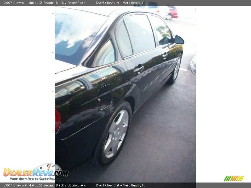 2007 Chevrolet Malibu SS Sedan Black / Ebony Black Photo #4