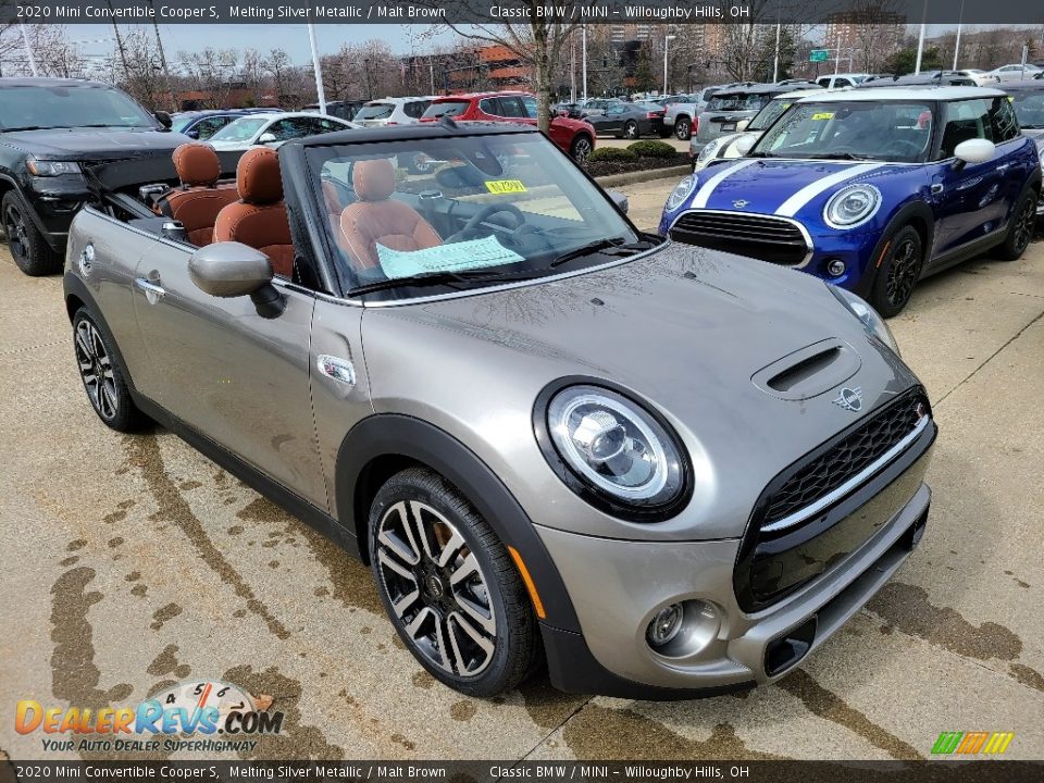 Front 3/4 View of 2020 Mini Convertible Cooper S Photo #1