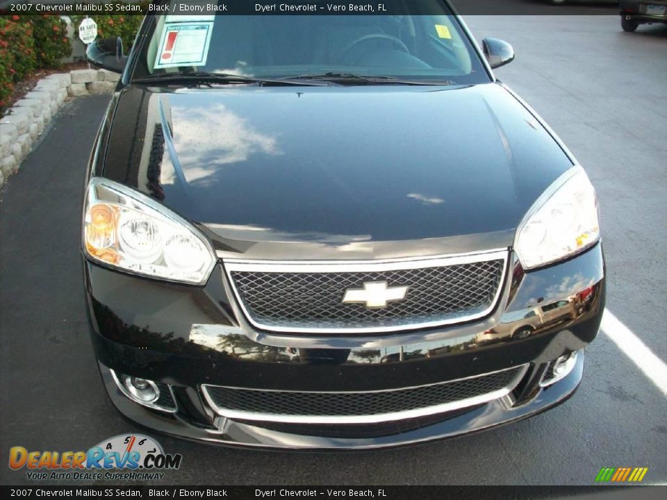 2007 Chevrolet Malibu SS Sedan Black / Ebony Black Photo #5