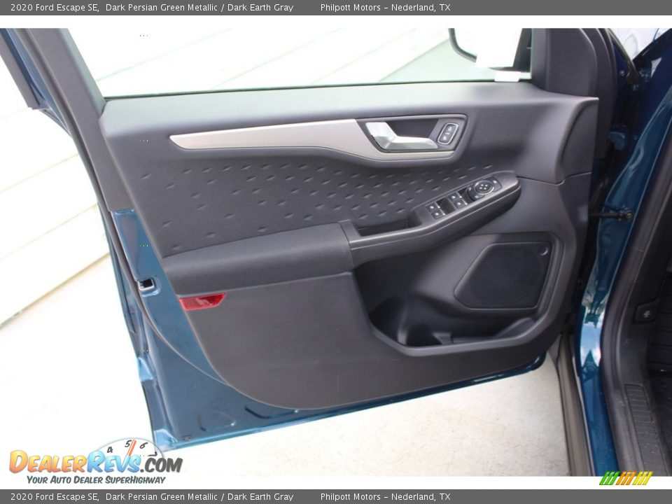 2020 Ford Escape SE Dark Persian Green Metallic / Dark Earth Gray Photo #9