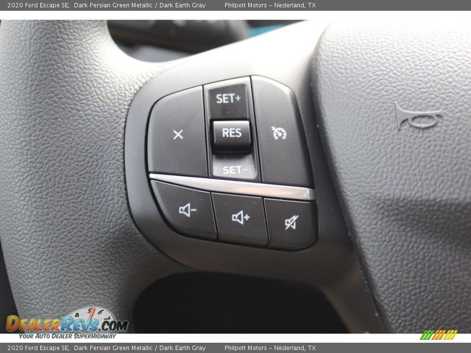 2020 Ford Escape SE Dark Persian Green Metallic / Dark Earth Gray Photo #11
