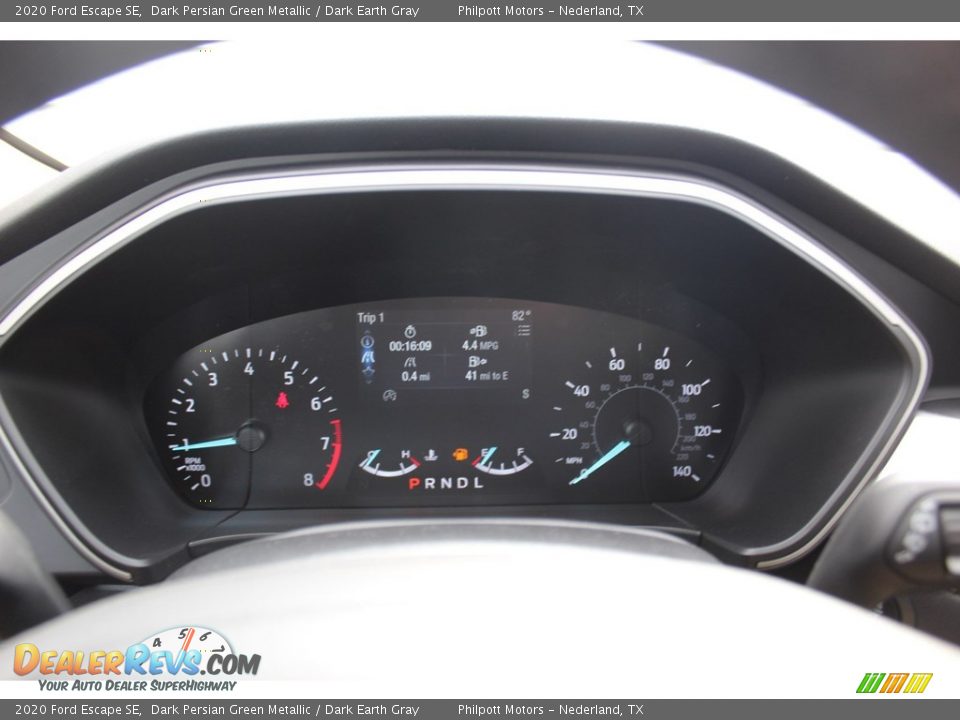 2020 Ford Escape SE Dark Persian Green Metallic / Dark Earth Gray Photo #13