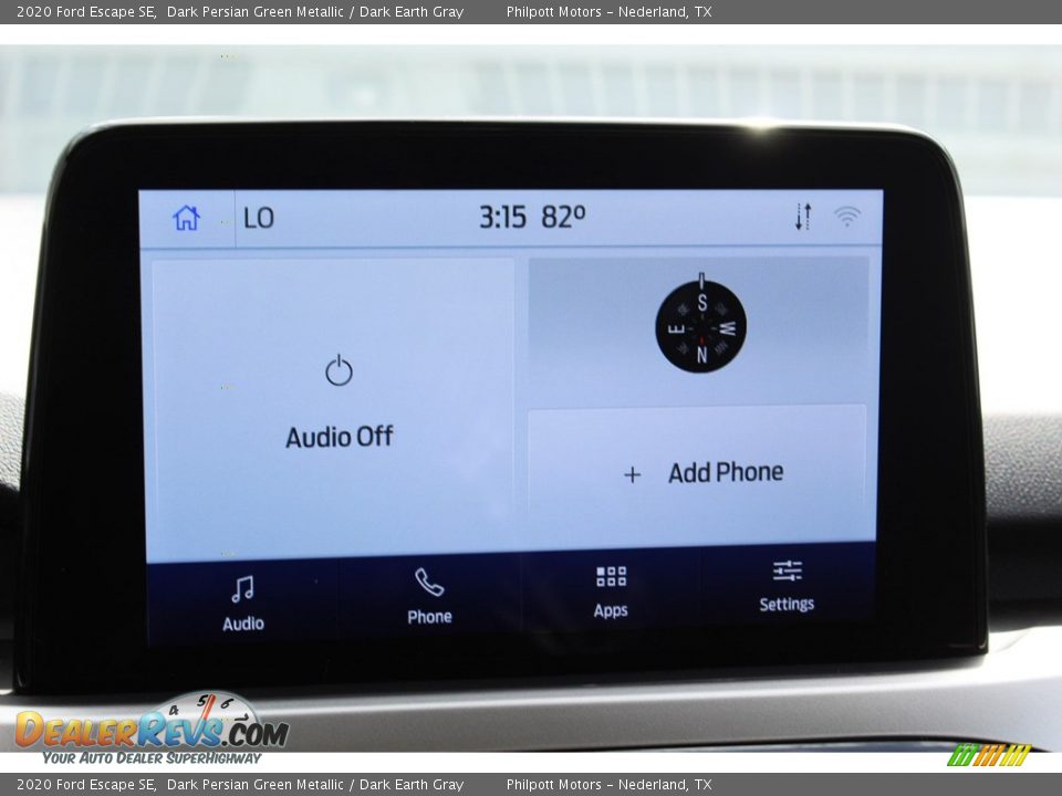 2020 Ford Escape SE Dark Persian Green Metallic / Dark Earth Gray Photo #15